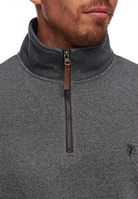 Stirling - Zip front Polo Sweat - Harrys for Menswear