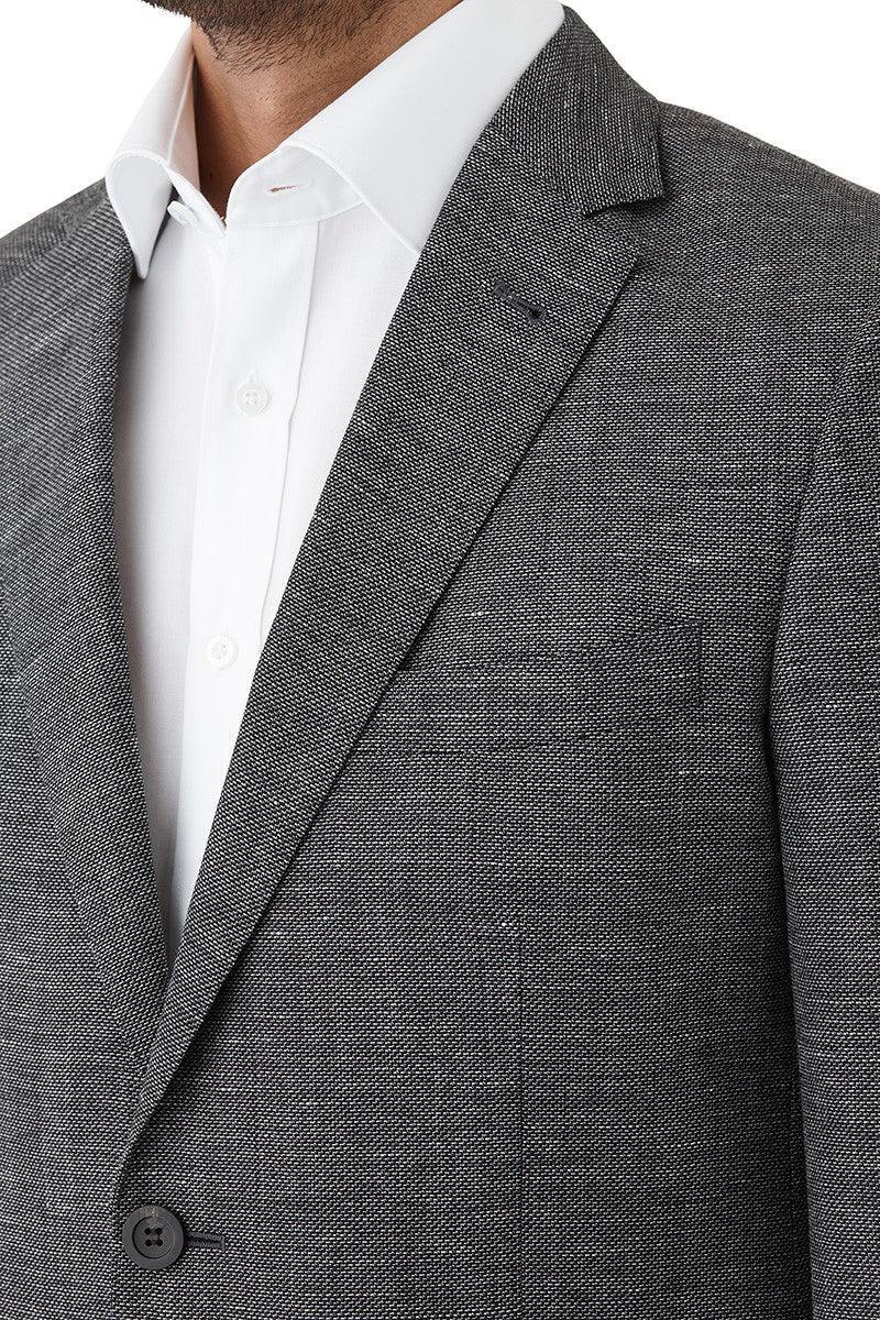Glamorgan Jacket - FCG241 - Black / White - Harrys for Menswear