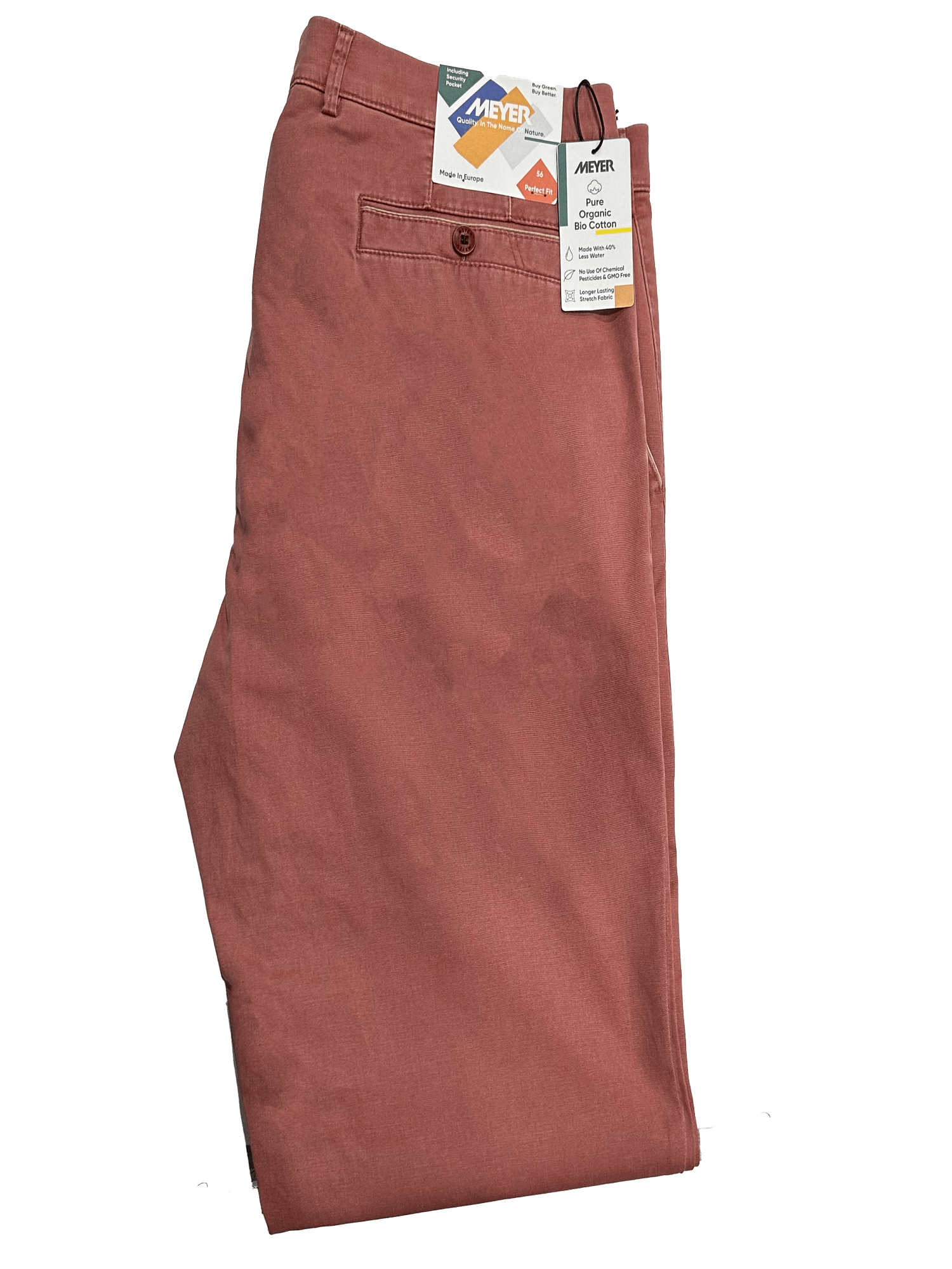 Meyer New York - 5054/53 Salmon - Harrys for Menswear
