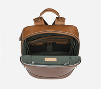 Montana Leather Laptop Backpack - 7005MOCLG - Harrys for Menswear