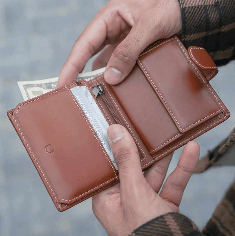 Texas Leather Wallet - Harrys for Menswear