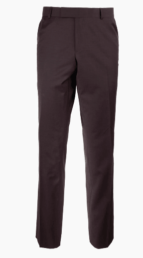 Cooper Burgundy Twill Suit - Jacket & Trouser Set - Harrys for Menswear