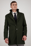 JARED REMOVABLE COLLAR COAT - Harrys for Menswear