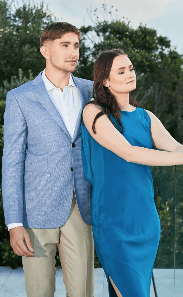 Asher JL5 - Savile Row - Sky - Harrys for Menswear