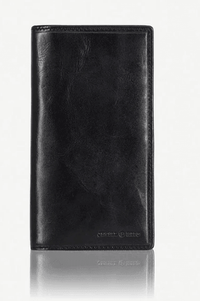 LARGE LEATHER PURSE, COFFEE - Harrys for Menswear