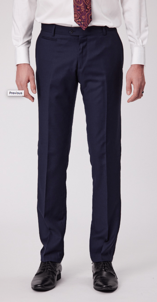Jesse Slim - Fit Pant - D7 - Navy - Harrys for Menswear