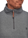 Stirling - Zip front Polo Sweat - Harrys for Menswear