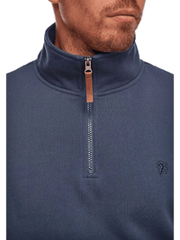 Stirling - Zip front Polo Sweat - Harrys for Menswear