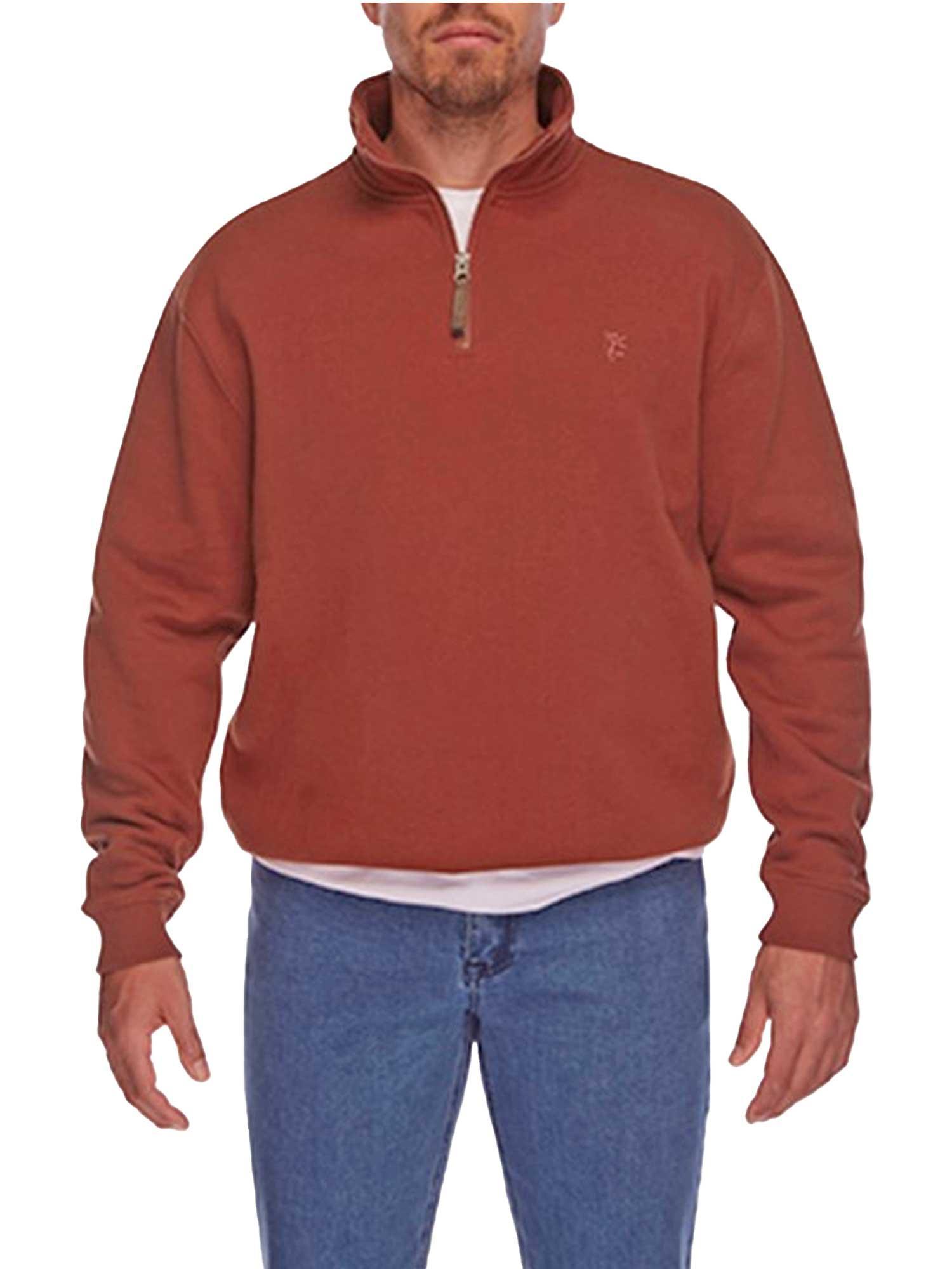 Stirling - Zip front Polo Sweat - Harrys for Menswear