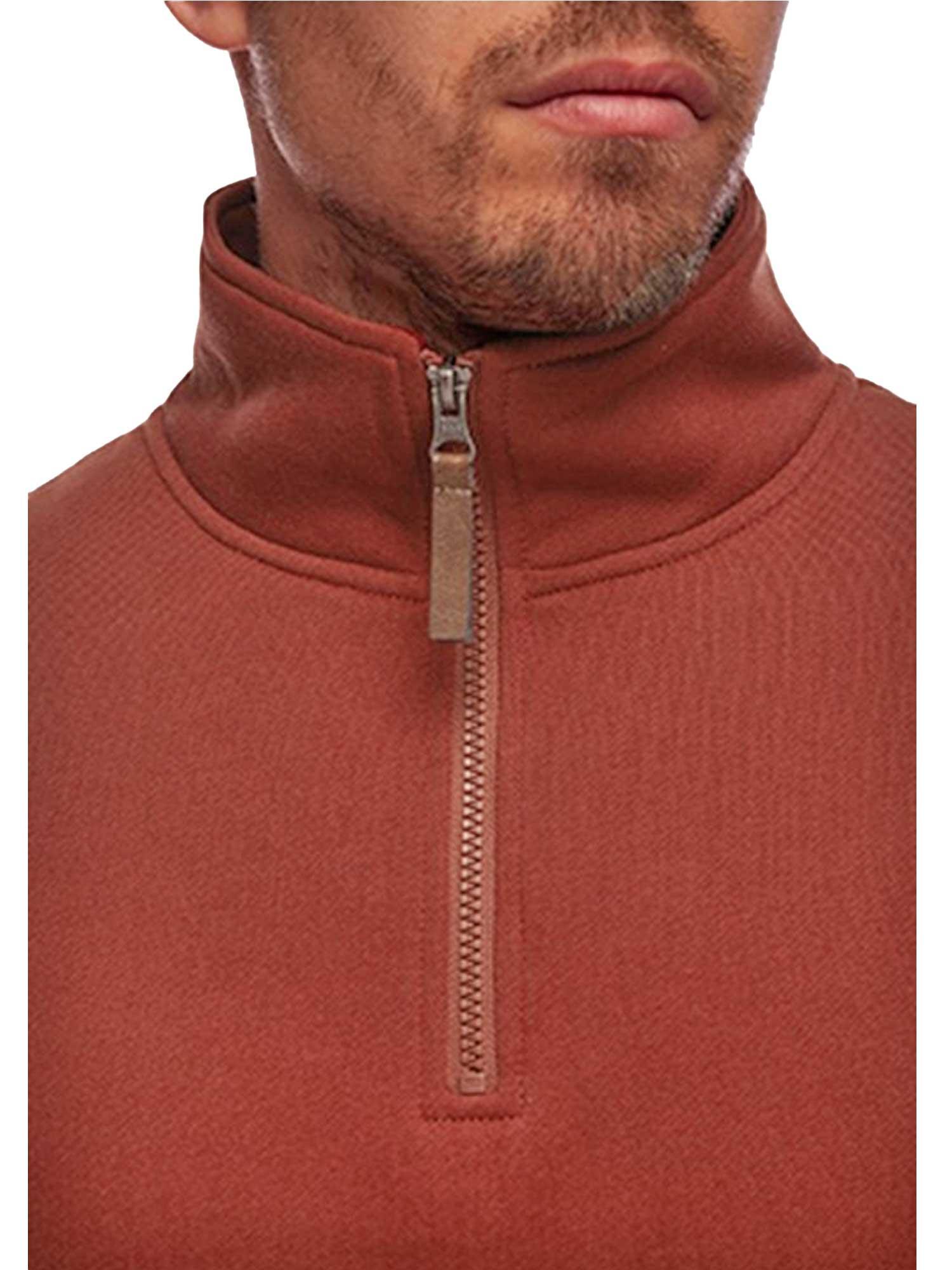 Stirling - Zip front Polo Sweat - Harrys for Menswear