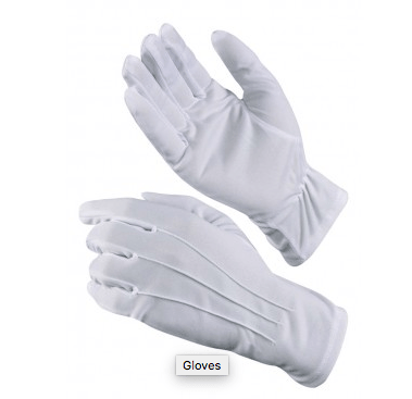 White Formal Gloves - Harrys for Menswear