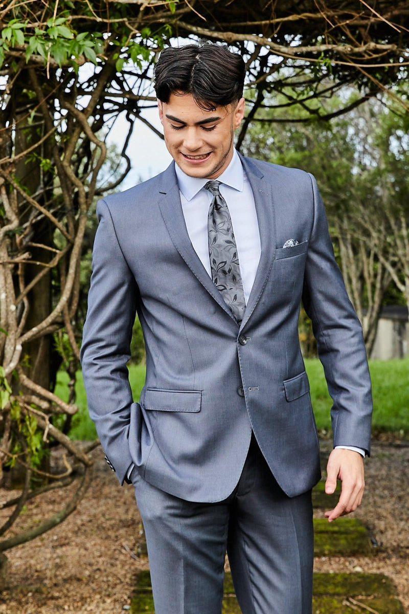 SSB3 - Grey David Jacket - Harrys for Menswear