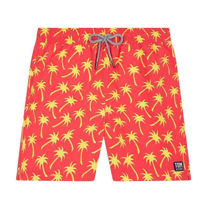 Coral & Lime Palm - Harrys for Menswear