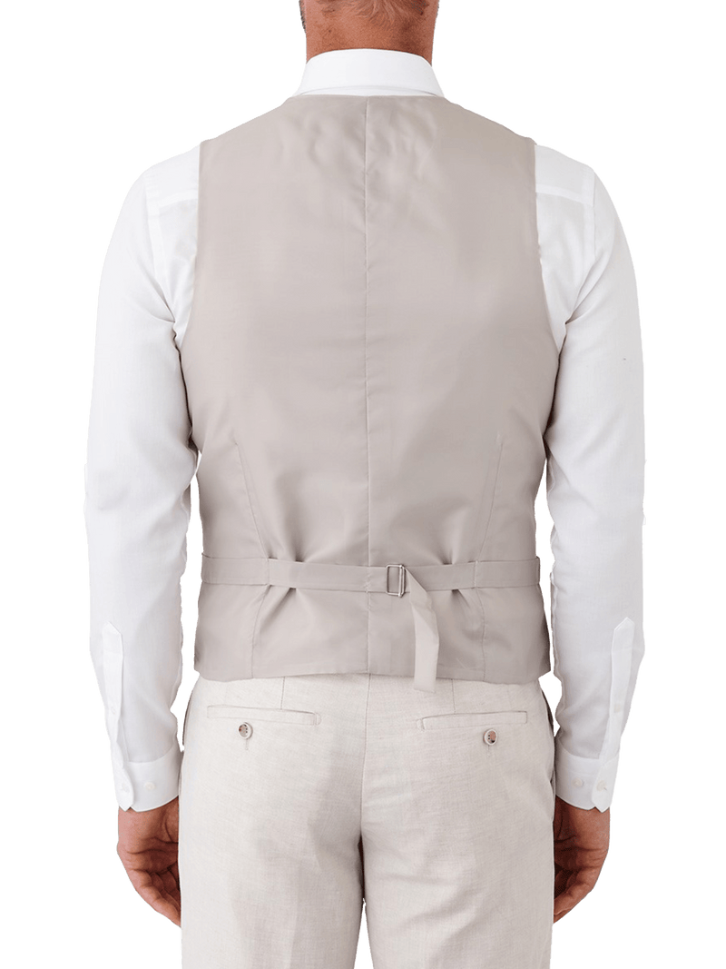 Taurus Waist Coat Stone - Harrys for Menswear