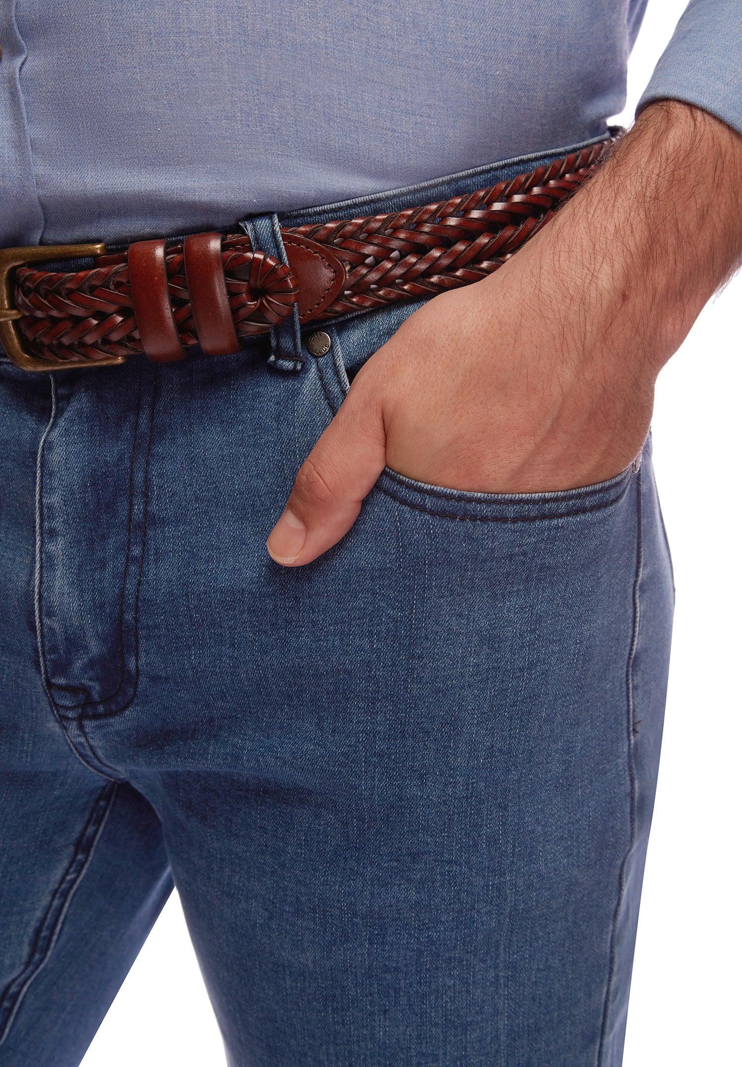 Union Mercer Stretch "Heavy Blue" Denim Jean - Harrys for Menswear