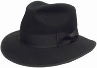 Wool Felt Outback Shape 2001 - Blk - Harrys for Menswear
