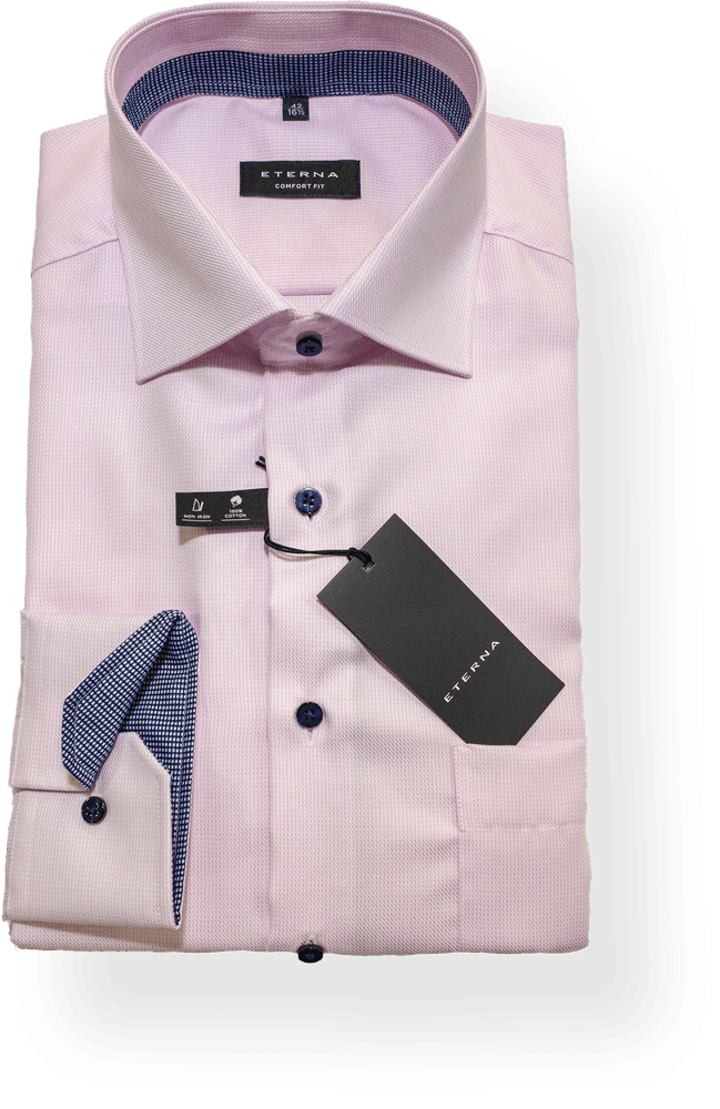 Eterna 3116C - 50 - Twill Pink - Harrys for Menswear