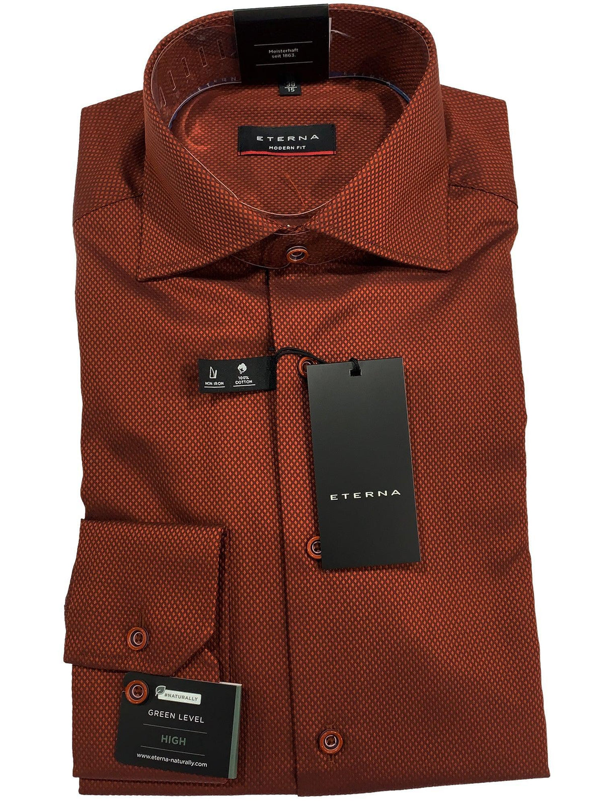 3325M - 85 Modern Fit - Orange - Harrys for Menswear