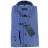 3720 - 17M - Navy Check - Harrys for Menswear