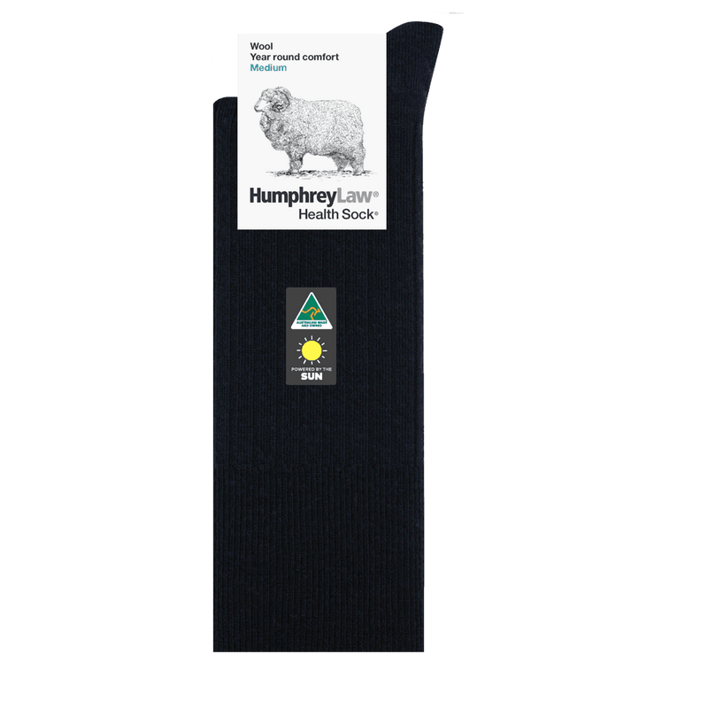 Wool Blend Health Socks - Harrys for Menswear