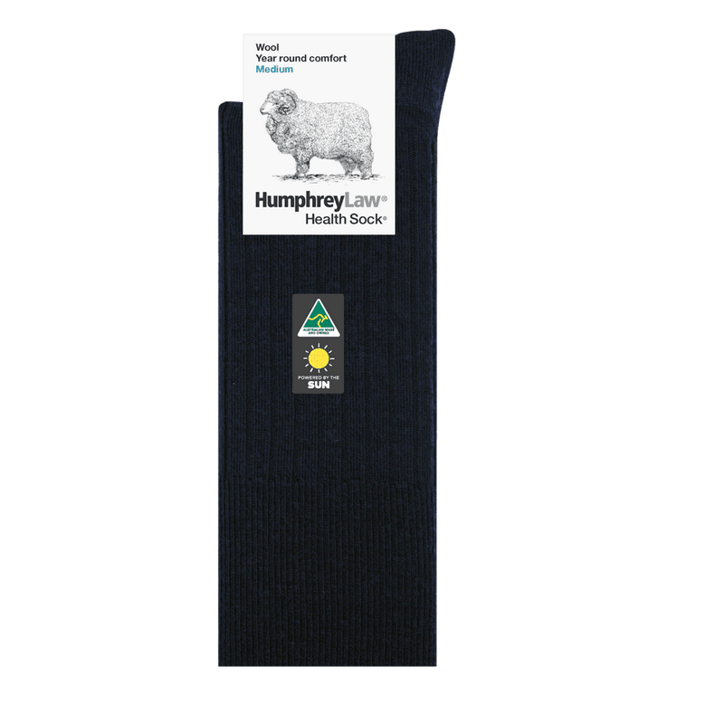 Wool Blend Health Socks - Harrys for Menswear