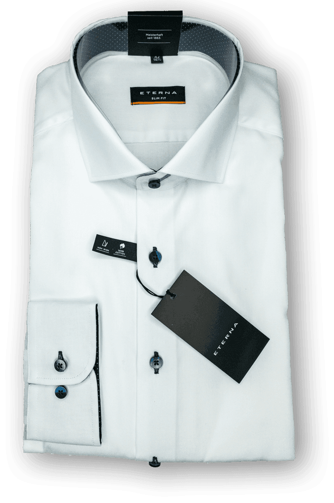 8100S - Slim Fit - White Black - Out - Harrys for Menswear