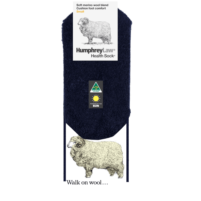 Cushion Foot Health Socks - 70% Wool - Harrys for Menswear