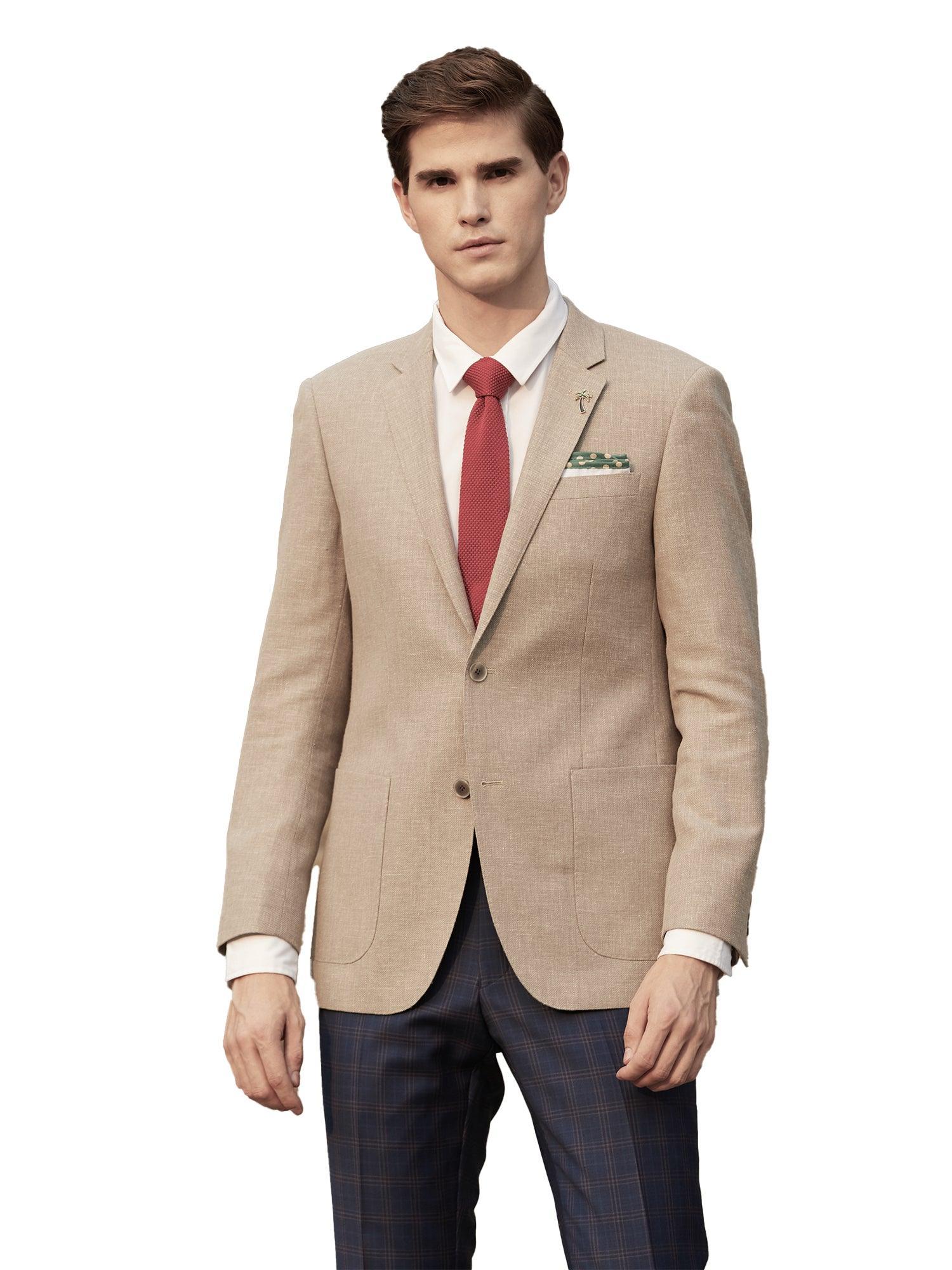 JL4 Asher - Sports Coat - Stone - Harrys for Menswear