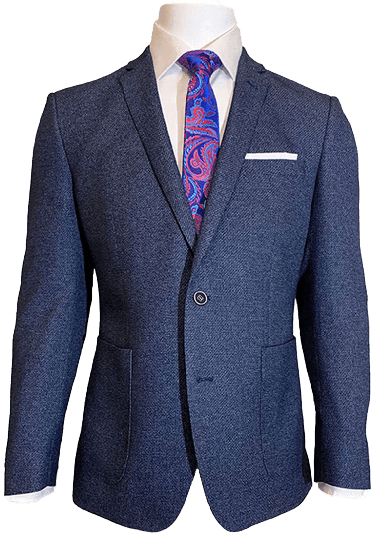 JT1 - Blue Adin Jacket - Harrys for Menswear