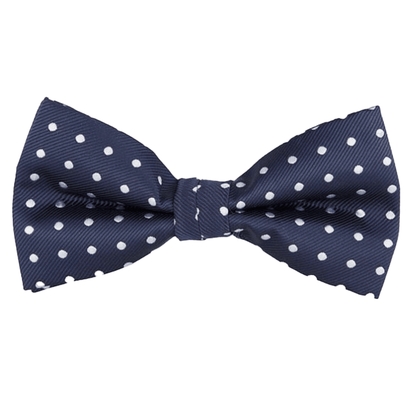 Nvy Spotted Bow - Harrys for Menswear