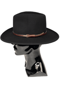 Bozeman Outdoor Hat - Black - Harrys for Menswear
