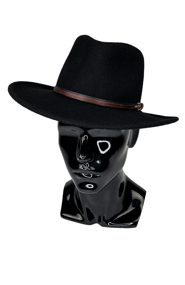 Bozeman Outdoor Hat - Black - Harrys for Menswear