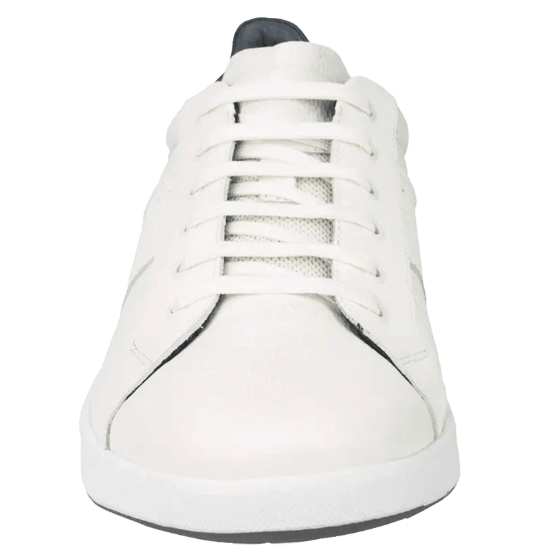 Crossover Lace Toe Sneaker - White - Harrys for Menswear