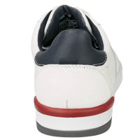 Crossover Lace Toe Sneaker - White - Harrys for Menswear
