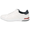 Crossover Lace Toe Sneaker - White - Harrys for Menswear