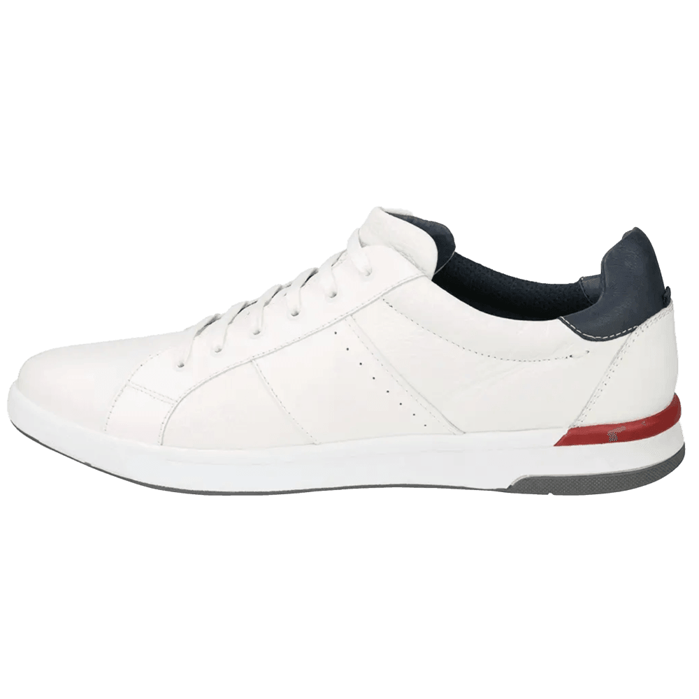 Crossover Lace Toe Sneaker - White - Harrys for Menswear