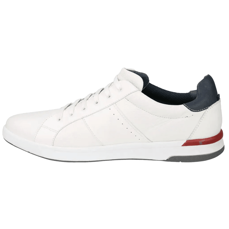 Crossover Lace Toe Sneaker - White - Harrys for Menswear