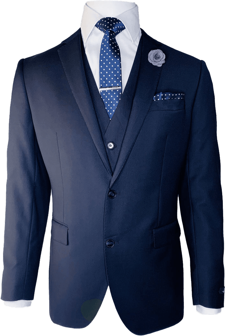 Savile Row D6 - 3 Piece 100% Pure Wool Suit Clearance - Harrys for Menswear