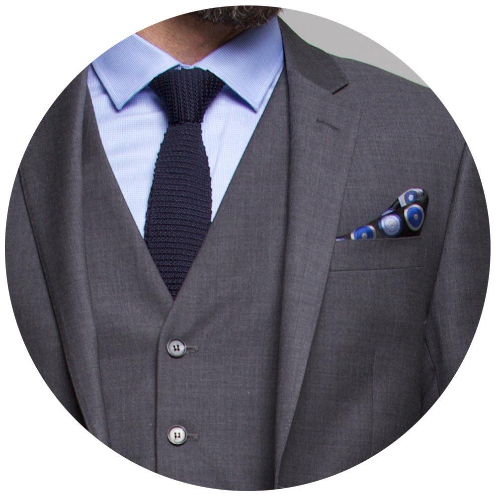 D8 - Grey Abram Travel Jacket - Harrys for Menswear