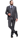 D8 - Grey Abram Travel Jacket - Harrys for Menswear
