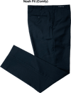 D9 - Black Noah Comfort - fit Trouser - Harrys for Menswear