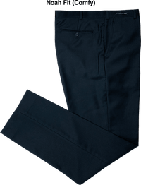 D9 - Black Noah Comfort - fit Trouser - Harrys for Menswear
