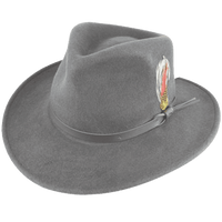 Crushable Water Repellent Wool Felt Outback Hat - Harrys for Menswear