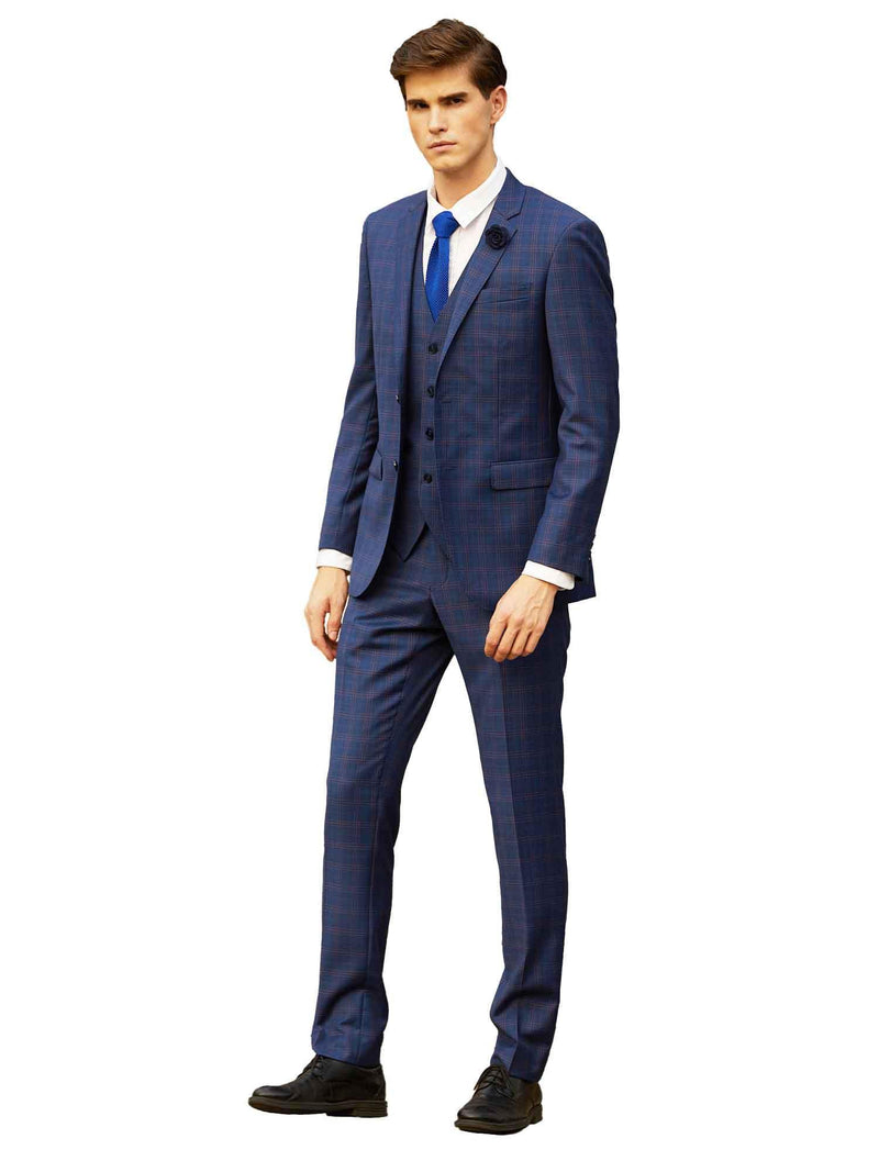 FW - 5 Azure Abram Suit Jacket - Harrys for Menswear