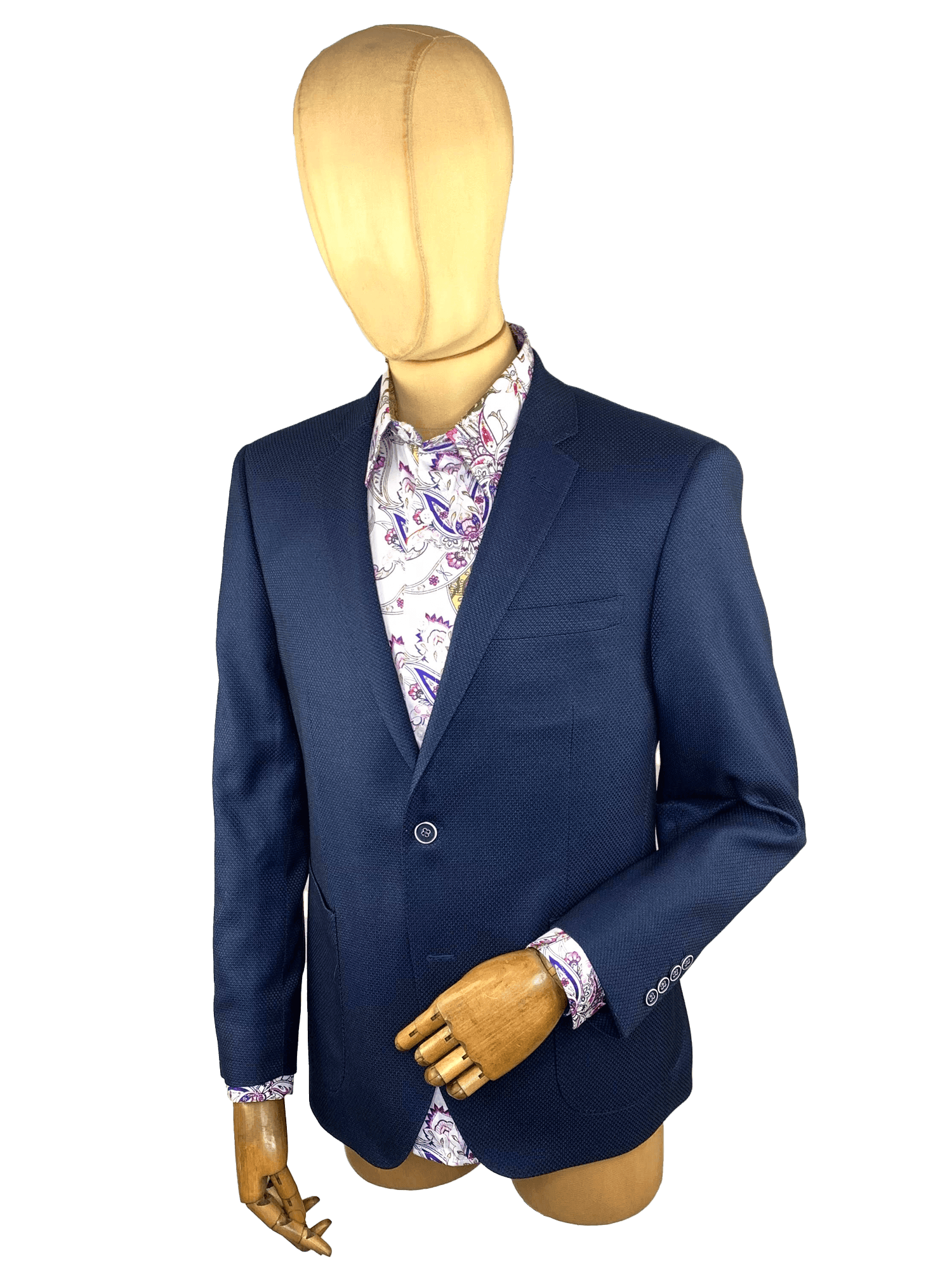 JT6 - Navy Agar Sports Coat - Harrys for Menswear