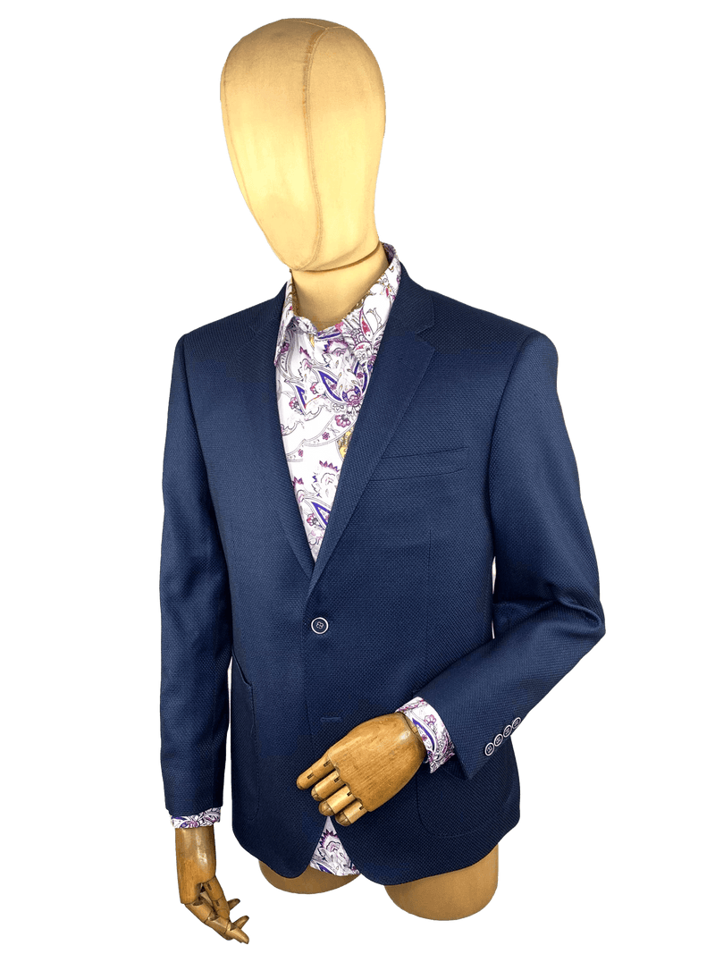 JT6 - Navy Agar Sports Coat - Harrys for Menswear