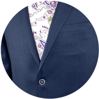JT6 - Navy Agar Sports Coat - Harrys for Menswear