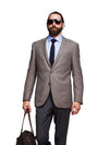 JW6 - ASHER Sports Coat - Stone - Harrys for Menswear