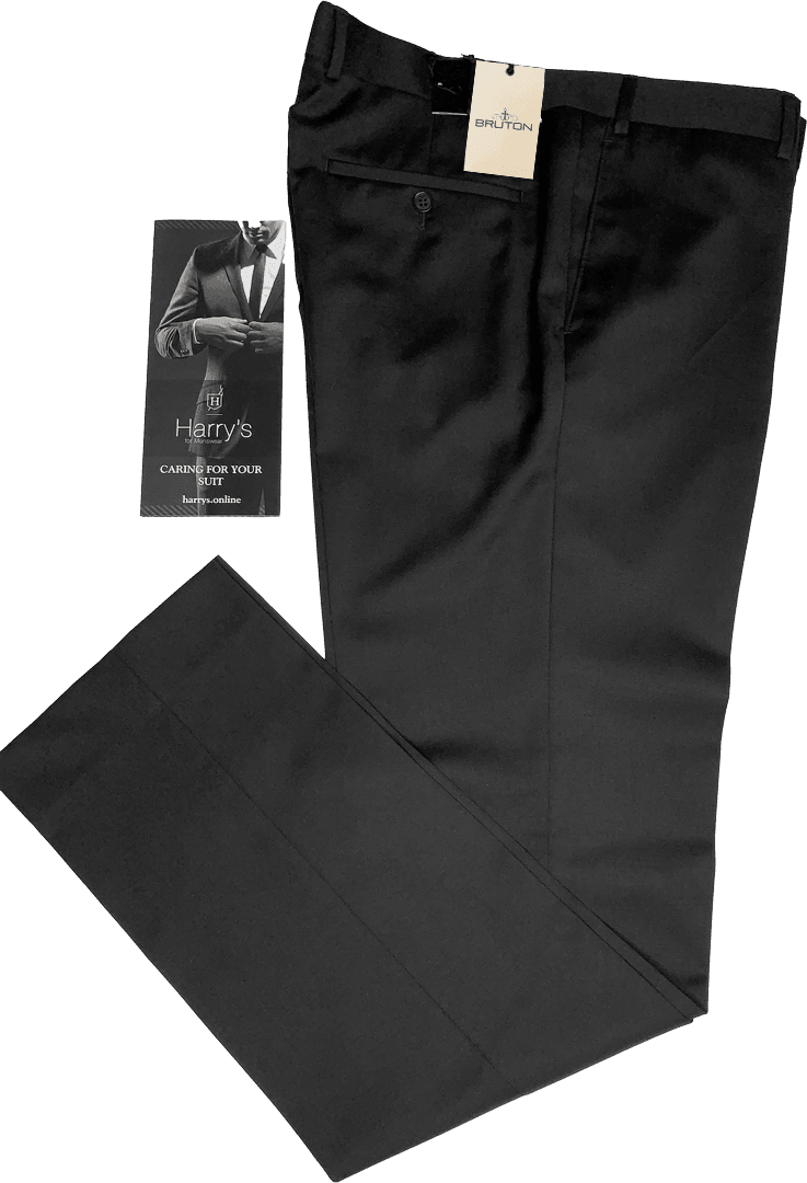 SSA8 - Black Anak Trouser - Harrys for Menswear