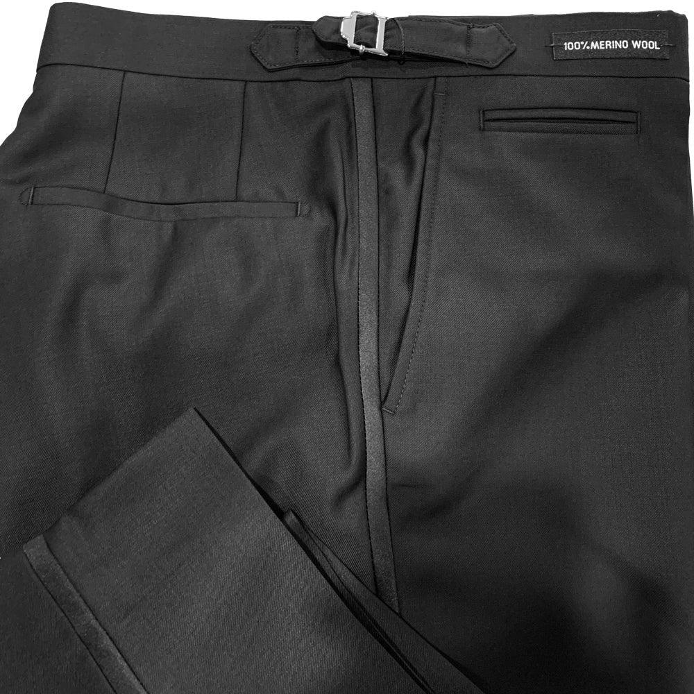 Jotham D9 - Black Dinner Trouser - Harrys for Menswear